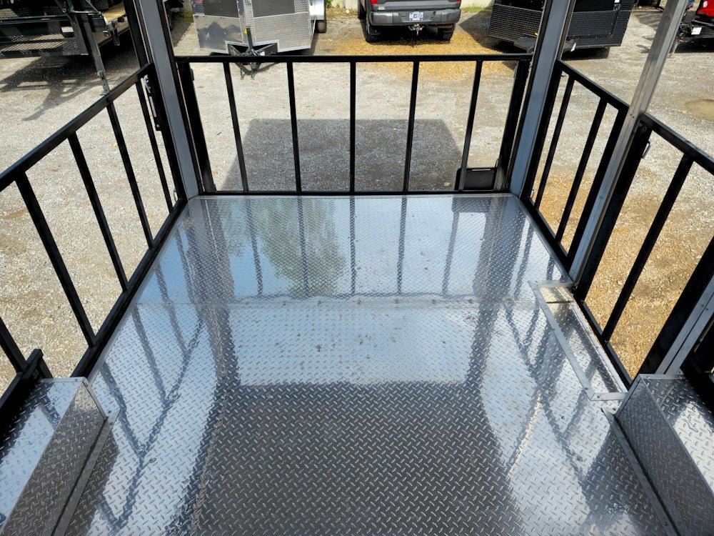 8.5′ X 24′ Red Concession Trailer With 12ft Porch Food Event Catering — photo 13