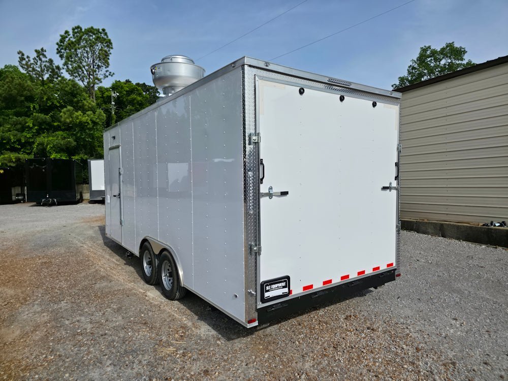 8.5′ X 20′ White Concession Trailer Food Event Catering — photo 10