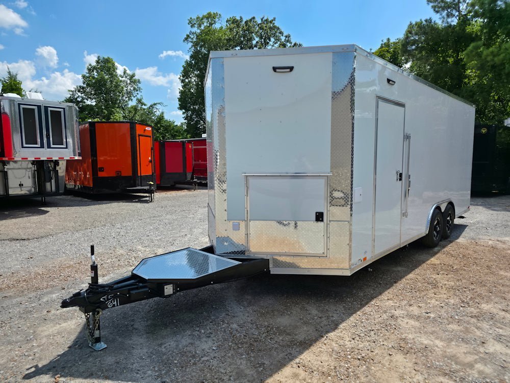 8.5′ X 20′ White Concession Trailer Food Event Catering — photo 3