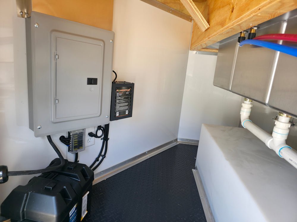 8.5′ X 20′ White Concession Trailer Food Event Catering — photo 5
