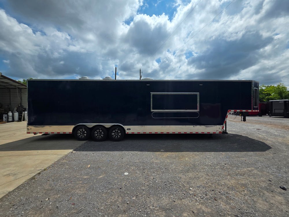 8.5′ X 40′ Indigo Blue Gooseneck Concession Trailer Food Event Catering — photo 9