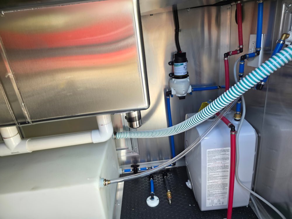 8.5′ X 20′ Charcoal Grey With Blackout Concession Trailer Food Event Catering — photo 7