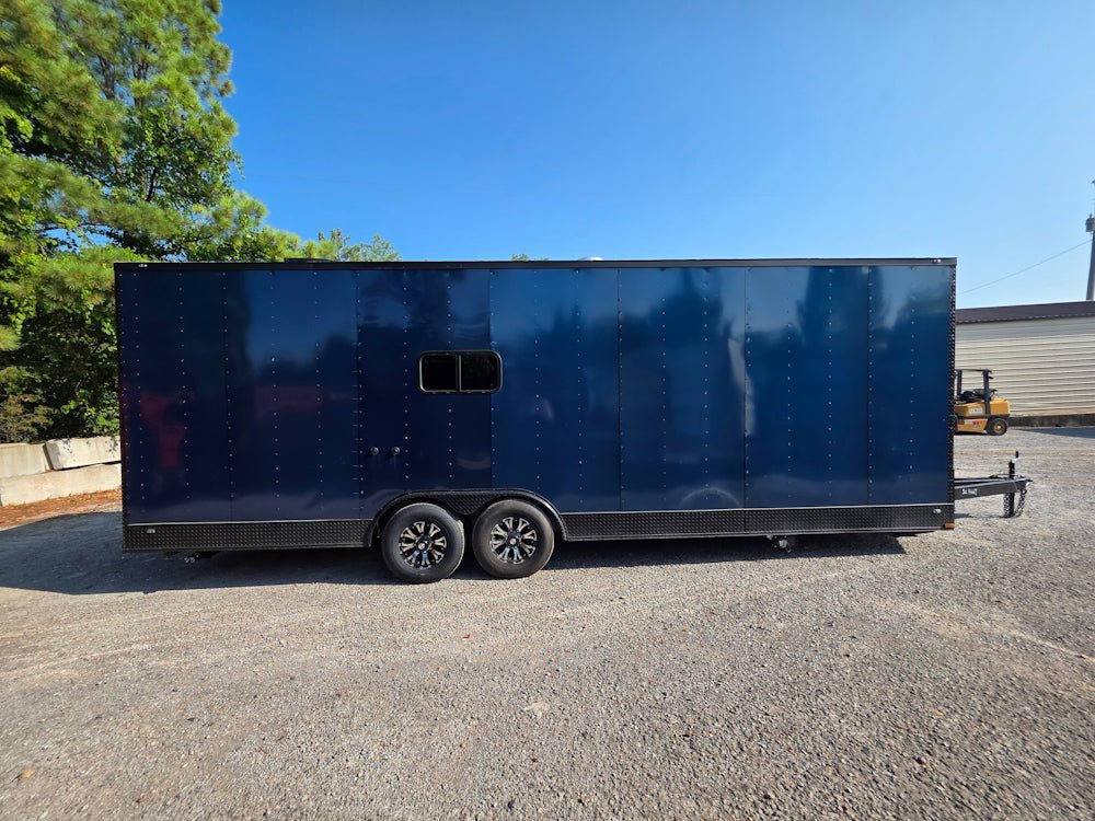 8.5′ X 26′ Indigo Blue Concession Trailer Food Event Catering — photo 9