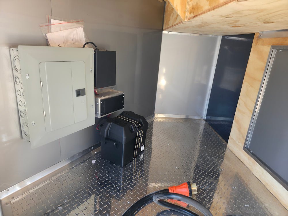 8.5′ X 26′ Indigo Blue Concession Trailer Food Event Catering — photo 11