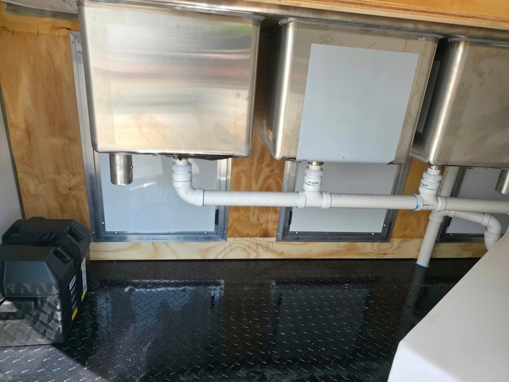8.5′ X 20′ White W/ Blackout Concession Trailer Food Event Catering — photo 15