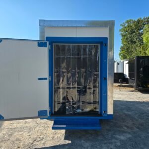 7 x 16 Refrigerated Trailer mobile cooler and freezer with generator - view 14