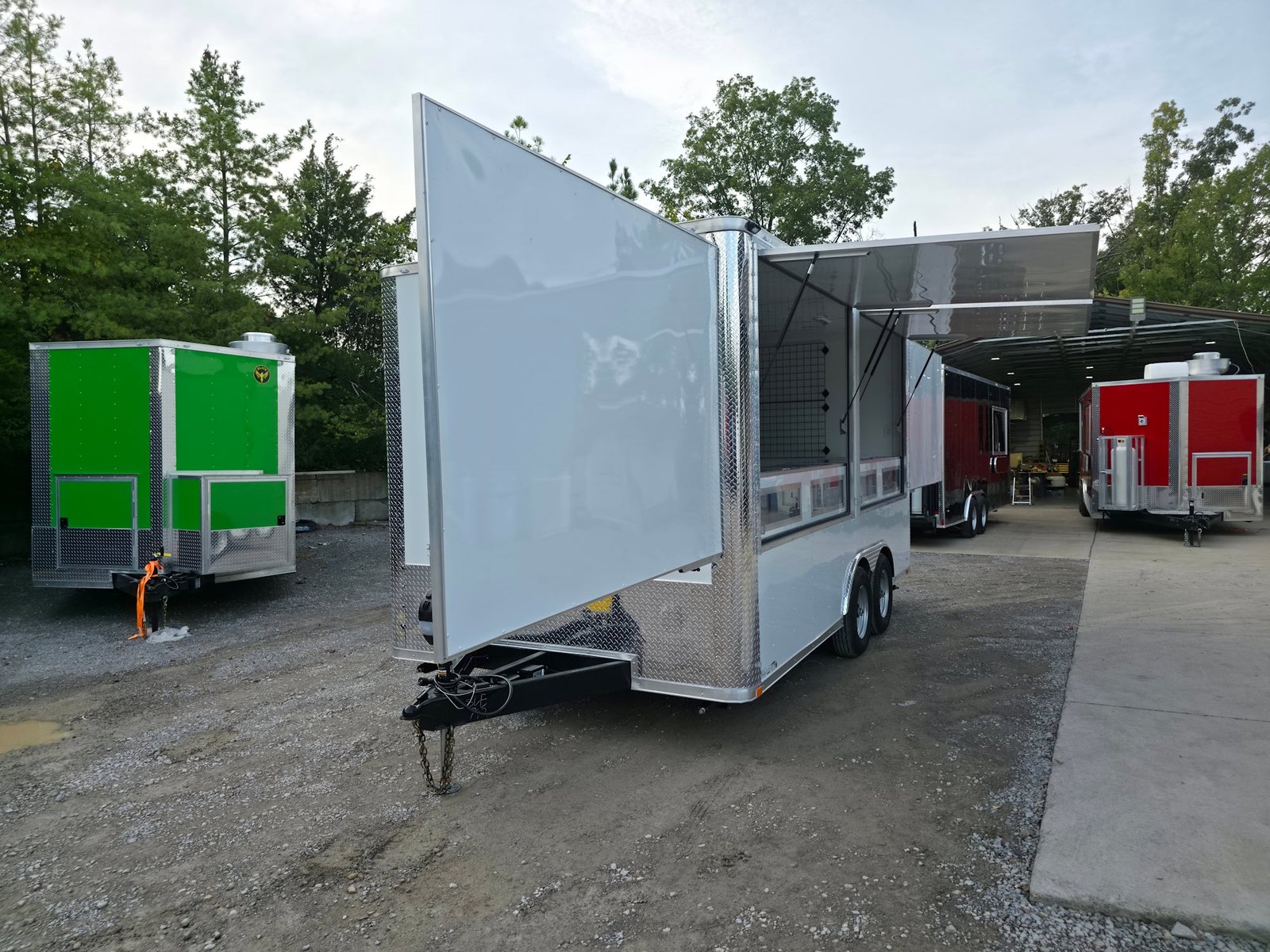 8.5′ X 16′ Merchandising & Marketing Event Trailer — photo 11