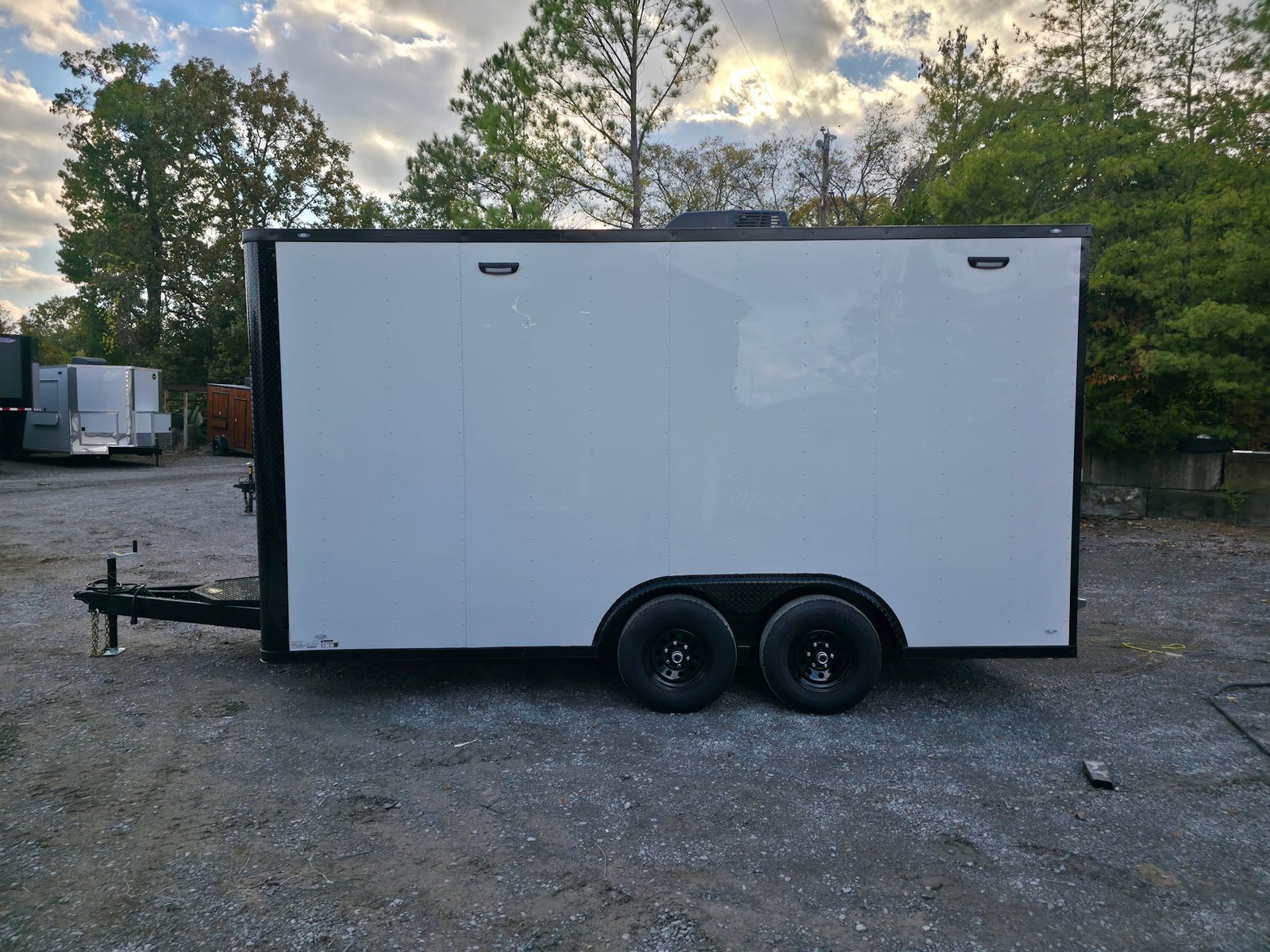 8.5′ X 16′ Custom Office and Mobile Operations Enclosed Trailer — photo 4