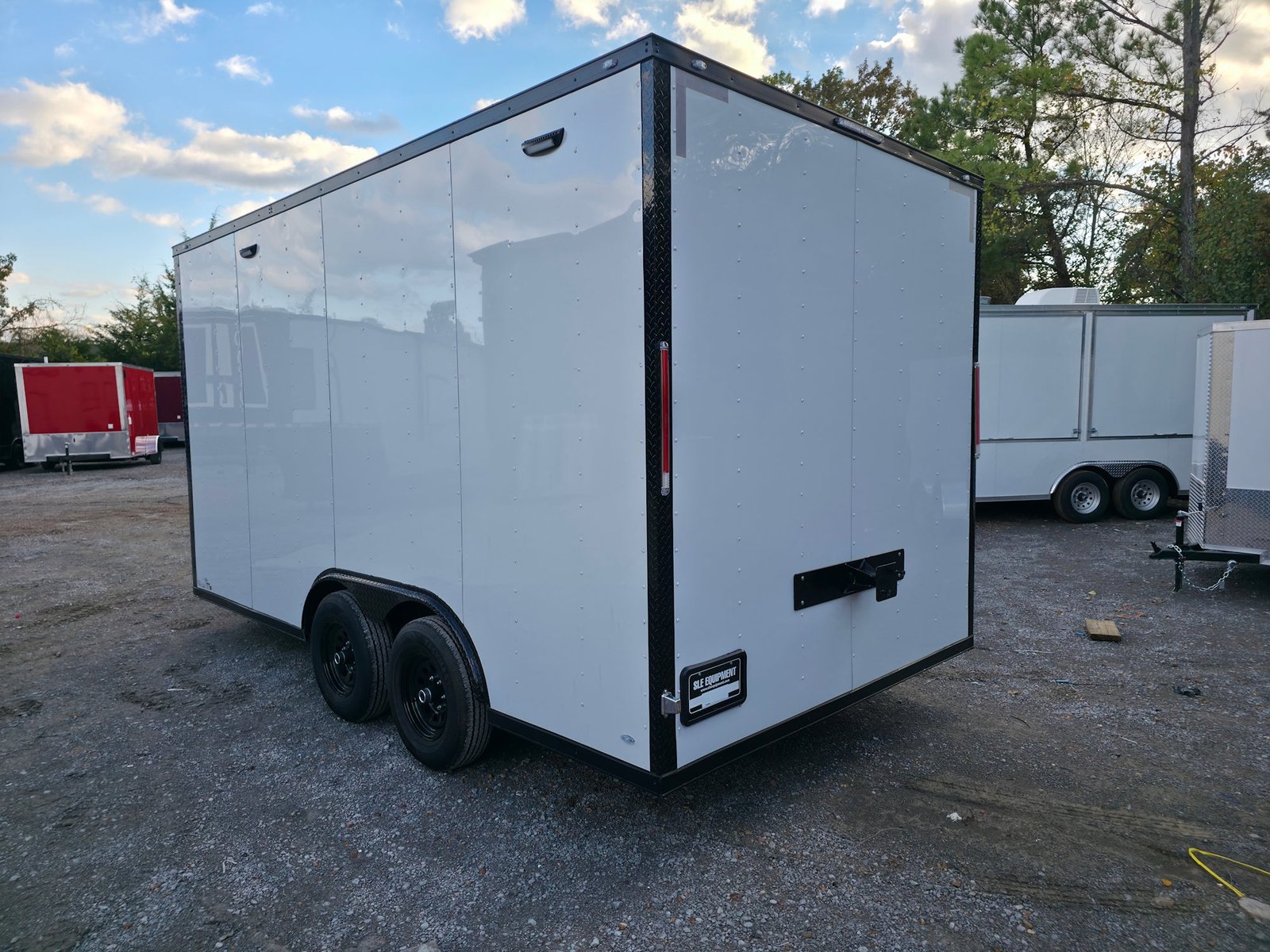 8.5′ X 16′ Custom Office and Mobile Operations Enclosed Trailer — photo 5