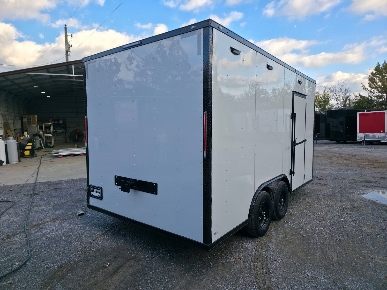 8.5′ X 16′ Custom Office and Mobile Operations Enclosed Trailer — photo 7
