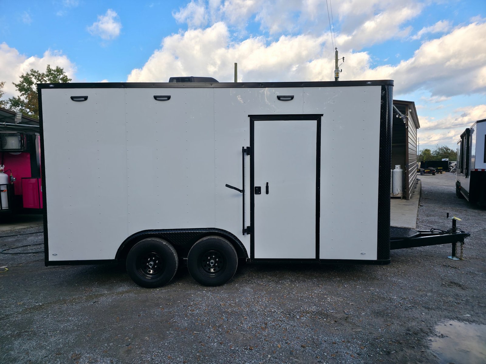 8.5′ X 16′ Custom Office and Mobile Operations Enclosed Trailer — photo 8