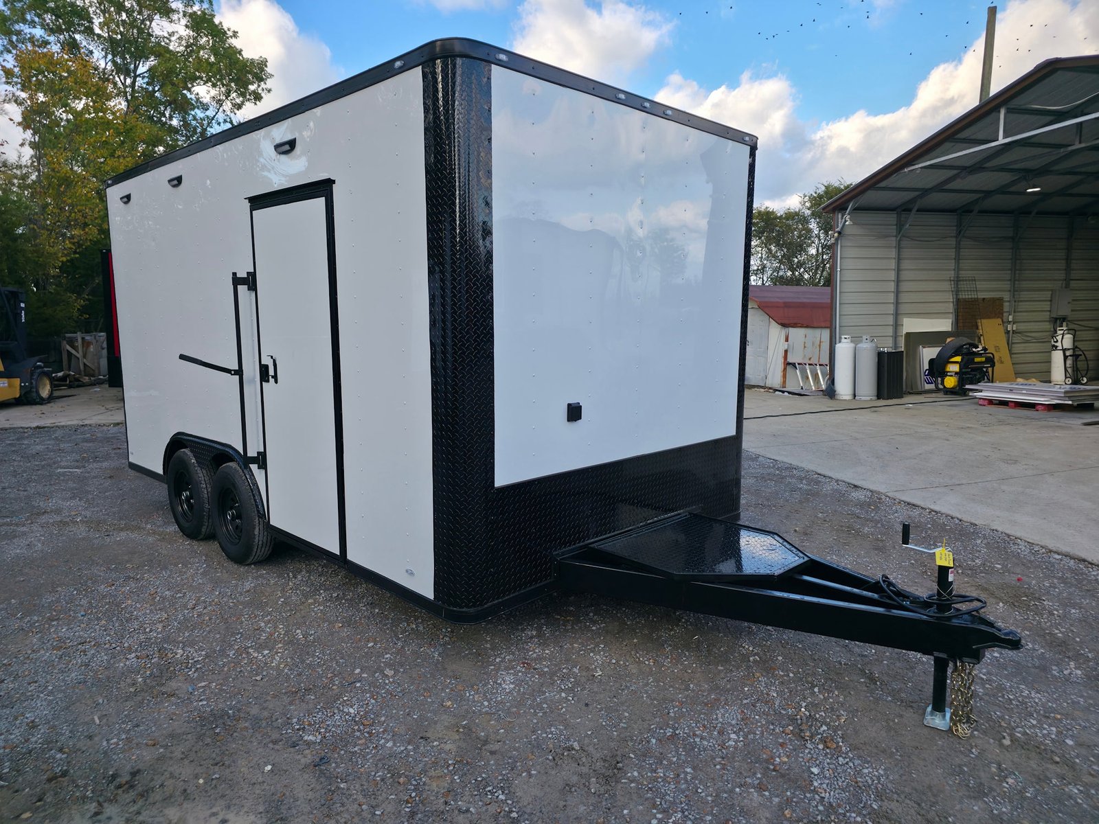 8.5′ X 16′ Custom Office and Mobile Operations Enclosed Trailer — photo 9