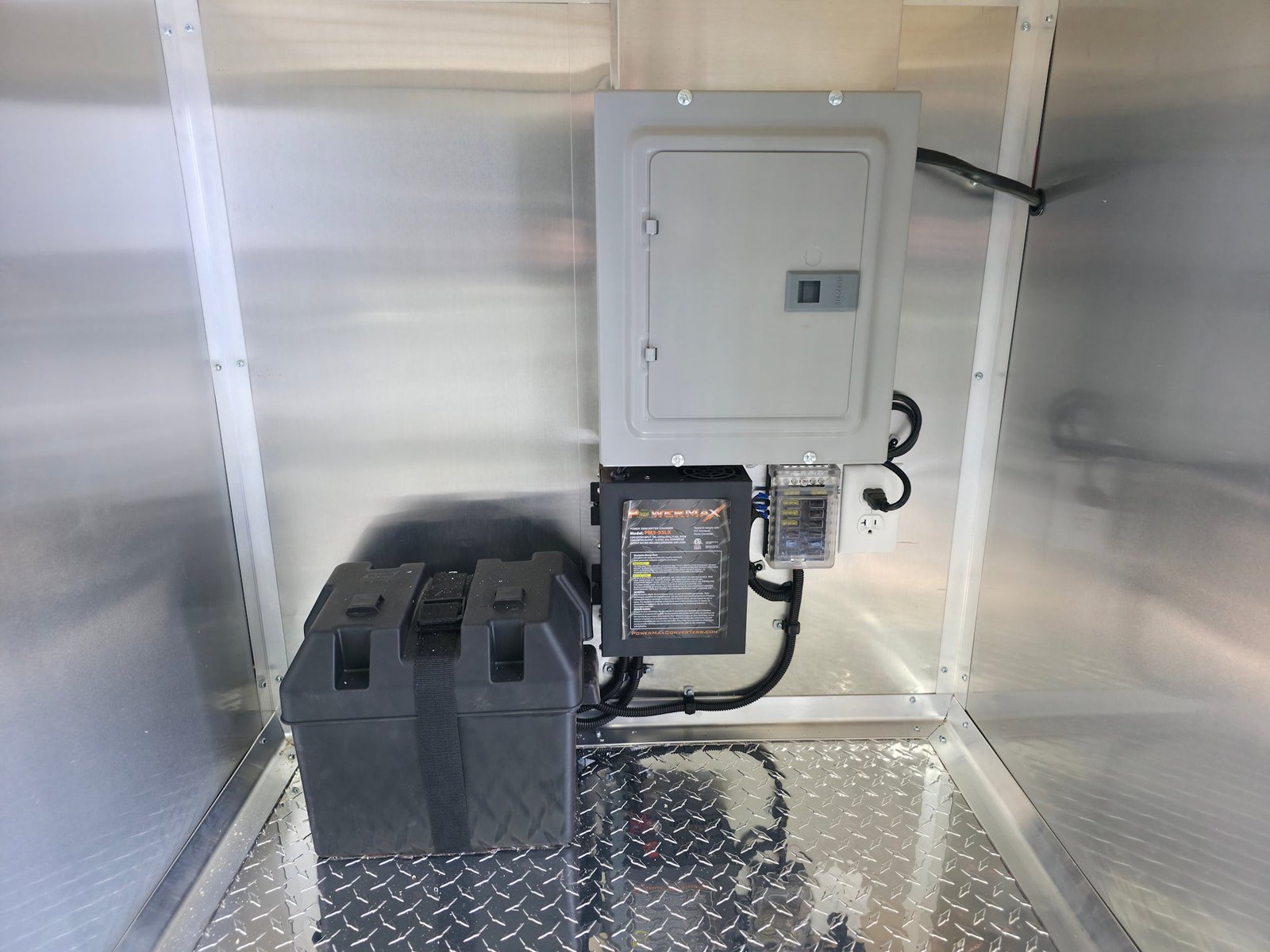 8.5′ X 16′ Custom Office and Mobile Operations Enclosed Trailer — photo 12