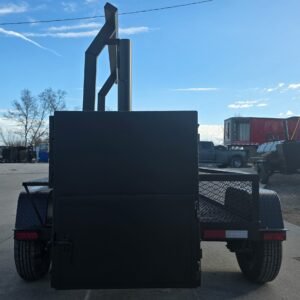 330 gallon charkettle smoker with double cooking racks - view 9