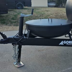 330 gallon charkettle smoker with double cooking racks - view 10