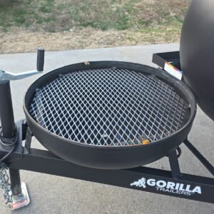 330 gallon charkettle smoker with double cooking racks - view 11