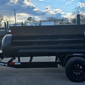 330 gallon charkettle smoker with double cooking racks - view 12
