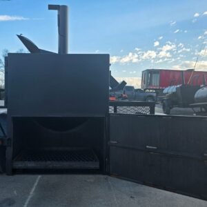 330 gallon charkettle smoker with double cooking racks - view 14