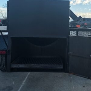 330 gallon charkettle smoker with double cooking racks - view 15