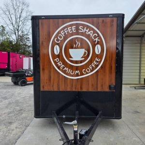 7 x 12 coffee food trailer fully loaded turnkey - view 10