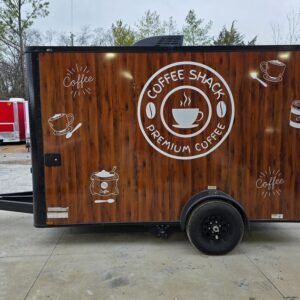 7 x 12 coffee food trailer fully loaded turnkey - view 12