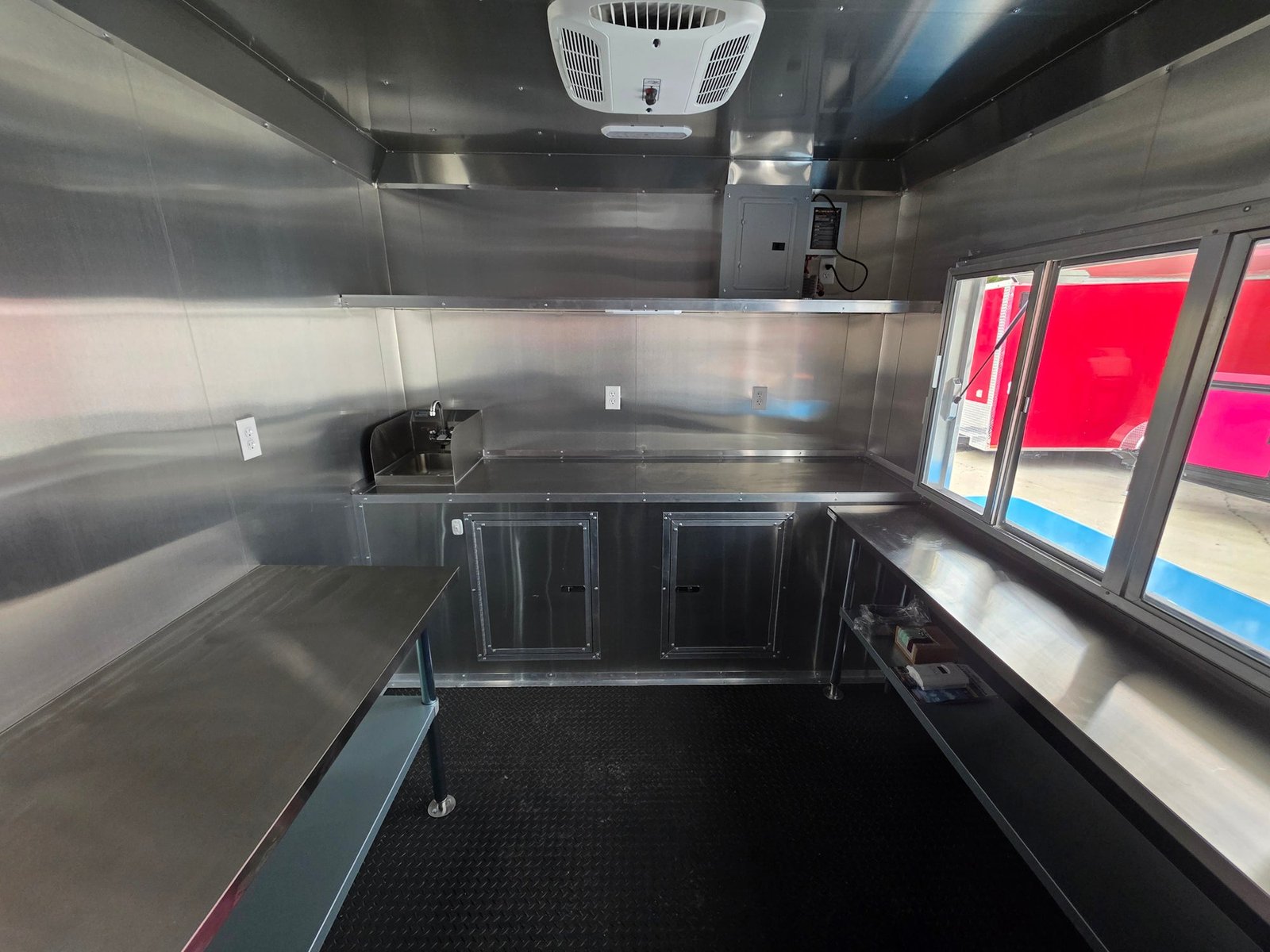 8.5′ X 16′ White Concession Trailer Food Event Catering — photo 13