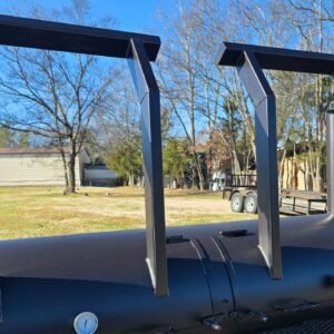 330 gallon two-door smoker with dual counterweighted doors - view 13
