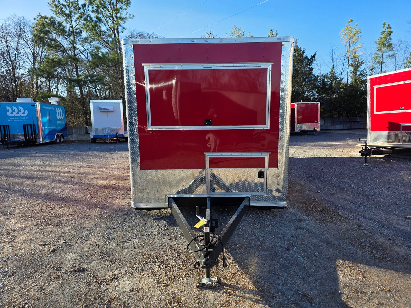 8.5′ X 24′ Victory Red Oil Rig Operations Concession Trailer — photo 2