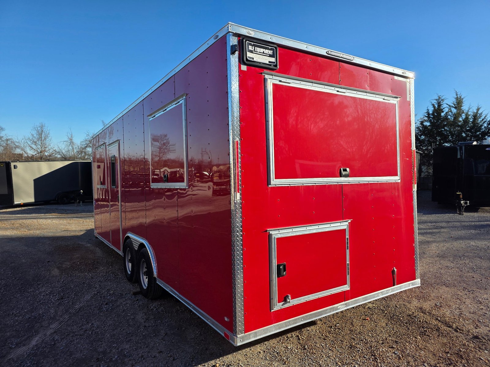 8.5′ X 24′ Victory Red Oil Rig Operations Concession Trailer — photo 6