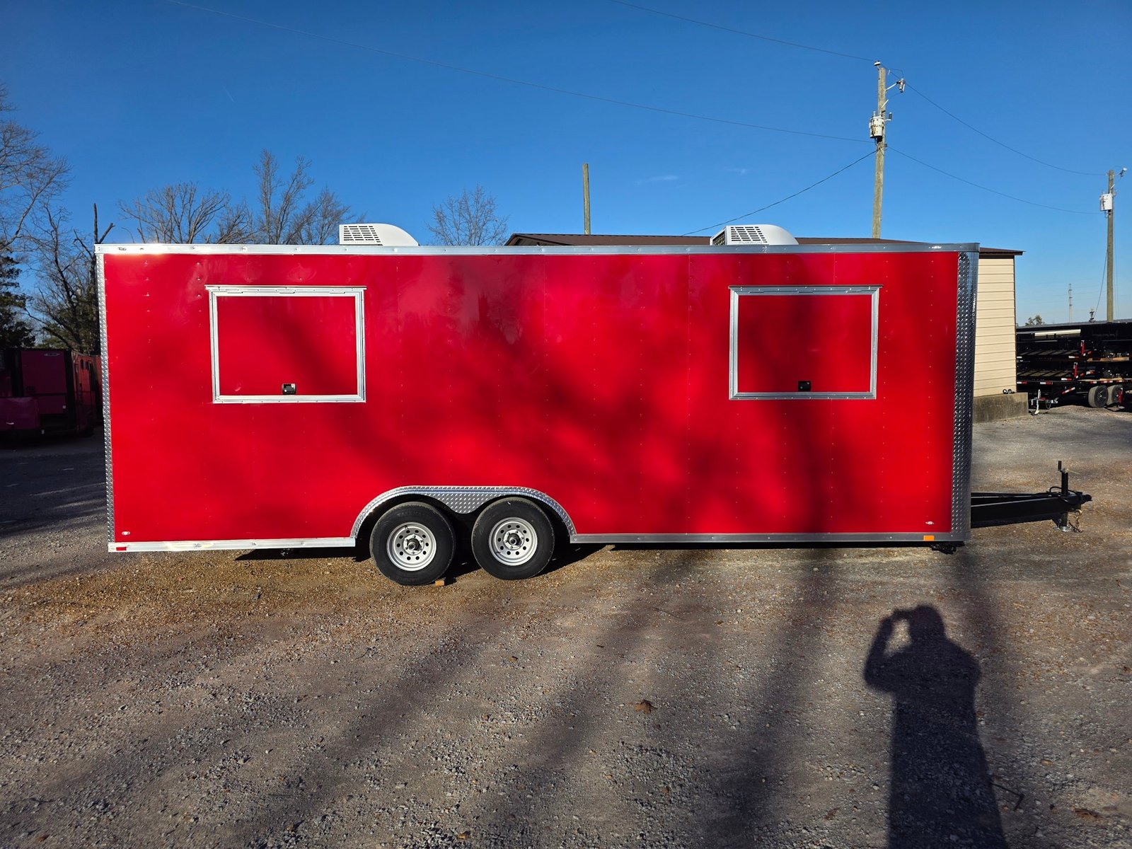8.5′ X 24′ Victory Red Oil Rig Operations Concession Trailer — photo 9