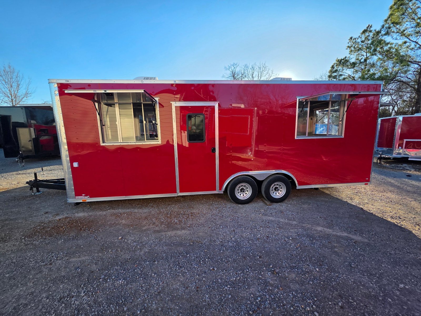 8.5′ X 24′ Victory Red Oil Rig Operations Concession Trailer — photo 13