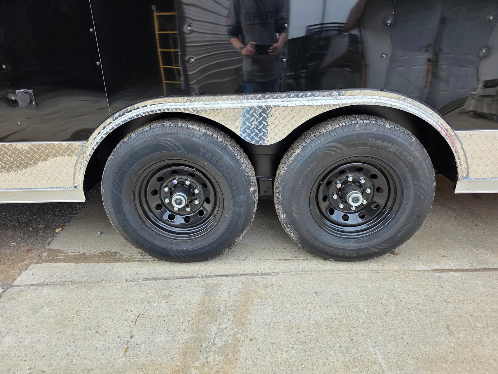 8.5′ x 24′ Custom Black Stage Event Trailer w/ 16′ Stage — photo 5