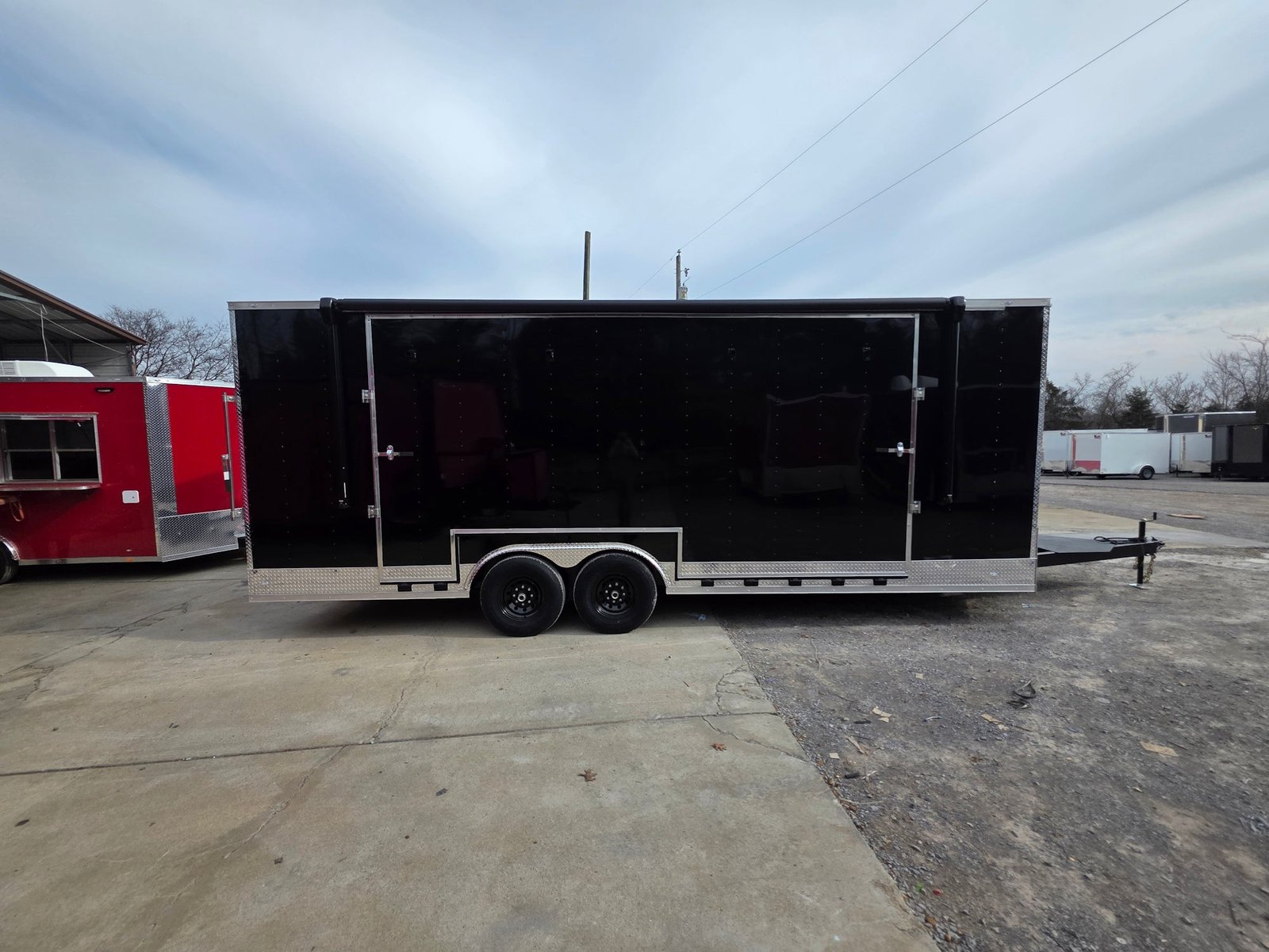 8.5′ x 24′ Custom Black Stage Event Trailer w/ 16′ Stage — photo 9