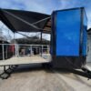 8.5 x 14 blue stage trailer cobalt deckover mobile venue