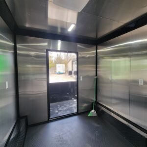 8.5 x 16 blackout porch trailer with 12-foot kitchen and porch - view 9