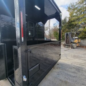 8.5 x 16 blackout porch trailer with 12-foot kitchen and porch - view 11