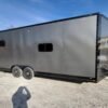 8.5 x 20 charcoal command trailer blackout mobile headquarters