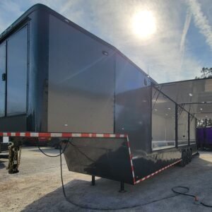 8.5' X 40' Custom Concession Marketing and Merchandising Event Trailer
