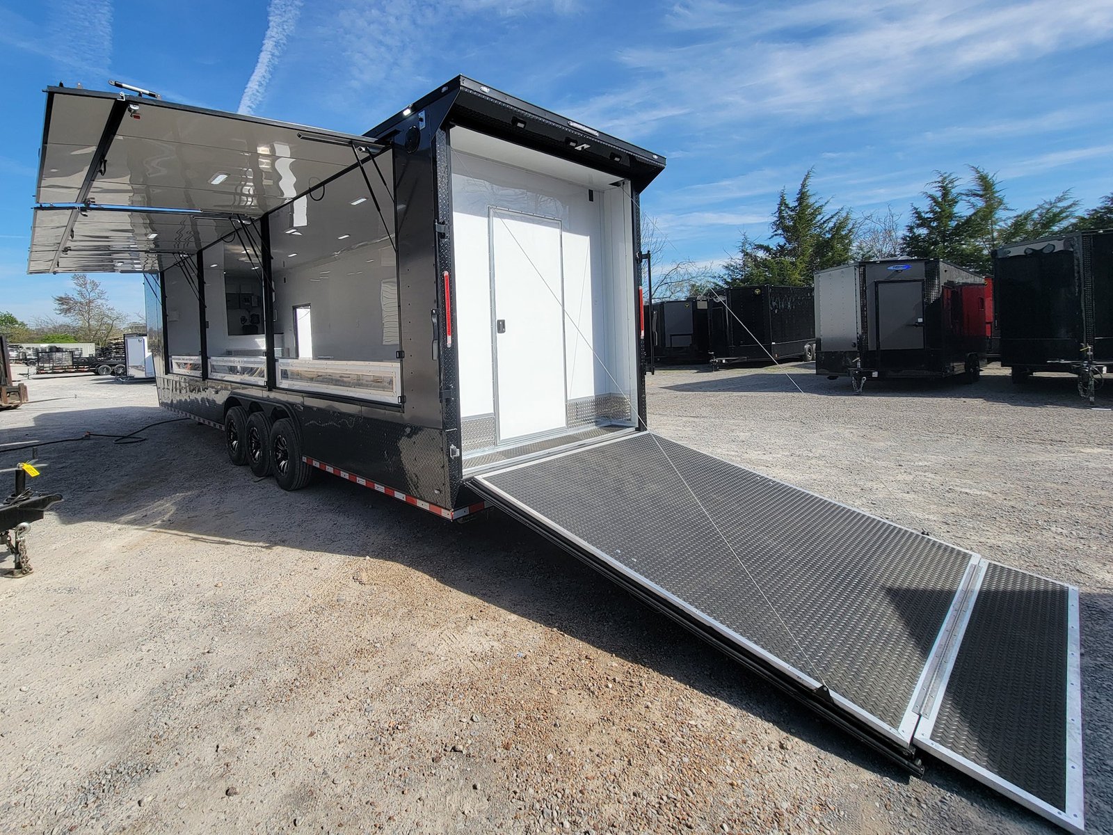 8.5′ X 40′ Custom Concession Marketing and Merchandising Event Trailer — photo 8