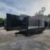 8.5 x 18 vending event trailer with grid wall merchandising