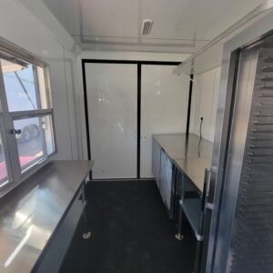 7 x 14 brandywine concession trailer with blackout trim - view 9
