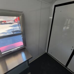 7 x 14 brandywine concession trailer with blackout trim - view 11