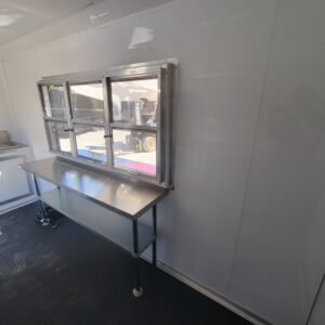 7 x 14 brandywine concession trailer with blackout trim - view 12
