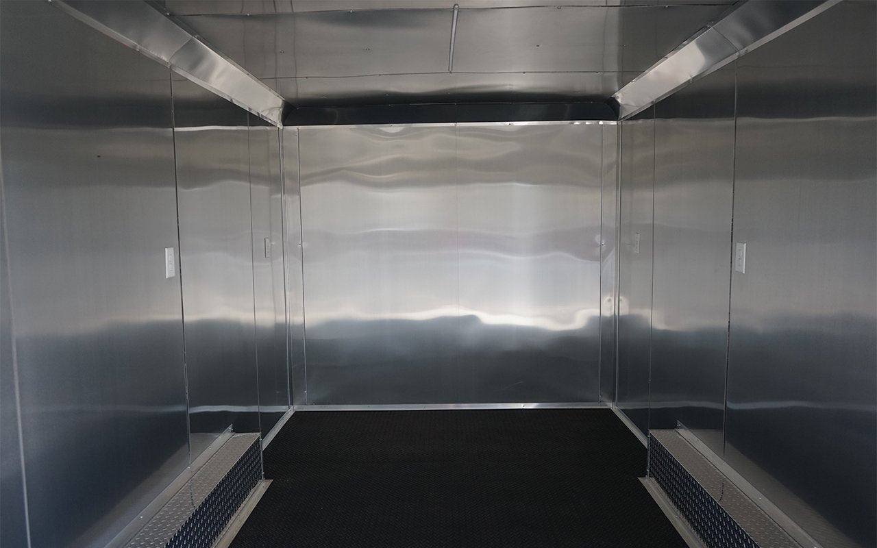 8.5′ x 20′ Concession Food Trailer Silver Event Catering Elite — photo 11