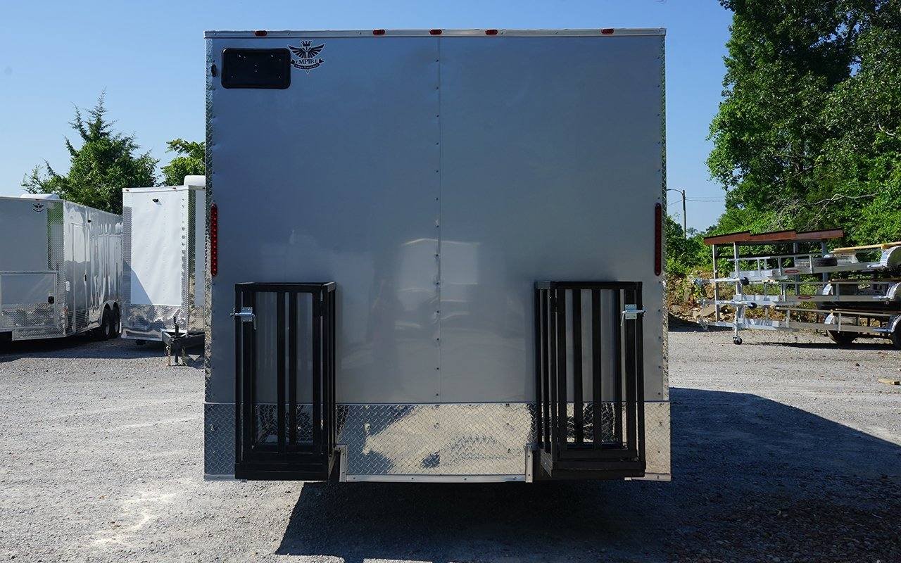 8.5′ x 20′ Concession Food Trailer Silver Event Catering Elite — photo 2