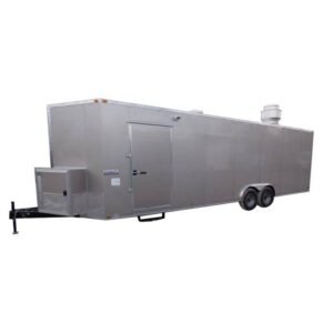 Concession Trailer 8.5'x28' Arizona Beige - Food Event Catering BBQ