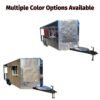 8.5 x 22 Elite Concession Trailer with LED lighting and rear porch