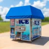 IM2500 ice vending machine front view