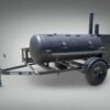250 gallon reverse flow BBQ trailer on a Gorilla build