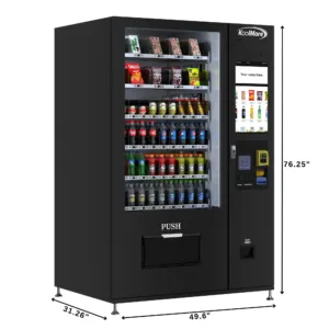 Compact 23/10 combo vending machine front view - view 3